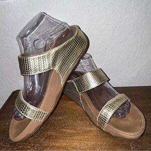 Fitflop Style 408-308 Slip On Slide Platform Casual Sandal Shoes